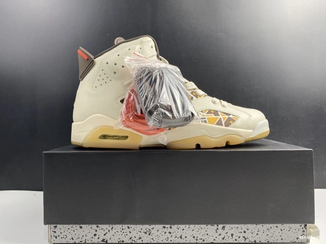 Rep TBkick (2020) Jordan Brown CZ4152-100 Sail 6 Quai54 Retro AIR 0728